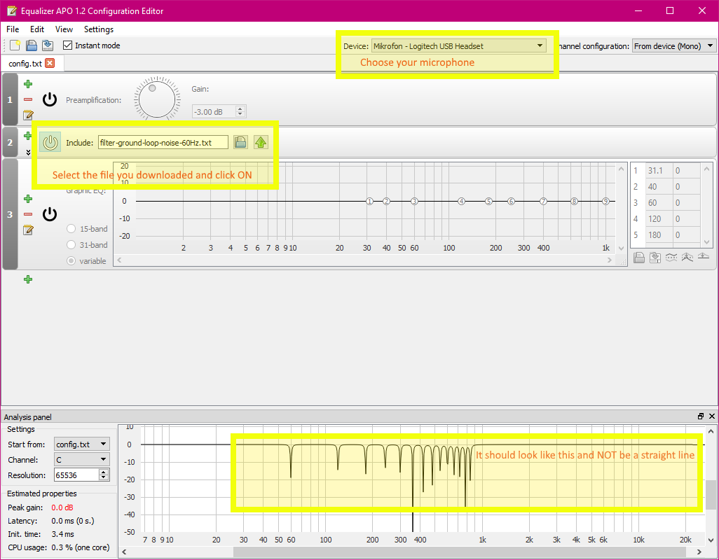 HowTo Handle Headset Microphone Buzzing Noise (Ground Loop) the